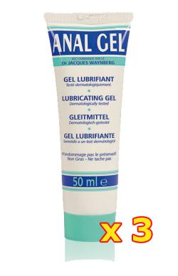 Pack Anal Gel - 50 ml x 3