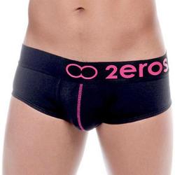 Boxer ''U02.07'' - 2Eros - Noir/Rose - Taille L