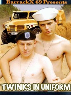 Twinks In Uniform - DVD BarrackX