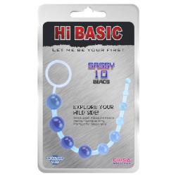 Sassy Anal Beads - Chapelet de billes - Blue