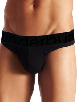 Thong Large Ceinture - RounderBum - Noir - Taille S