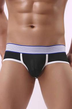 Jock Ouvert M116 ParisHollywood - Noir/Bleu - Taille M