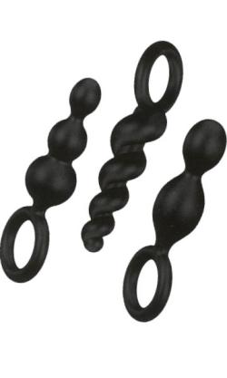 Pack 3 Satisfyer Plugs - Black