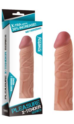 Gaine Pénis Sleeve (+1 Inch) - Pleasure X-Tender Series