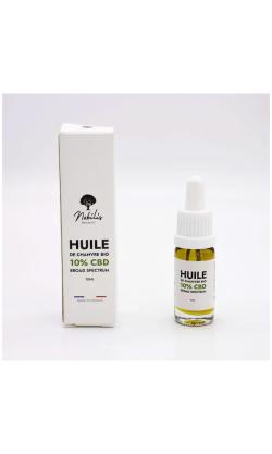 Huile 10% CBD Broad Spectrum Nobilis - Bio Hempseed - 10 ml