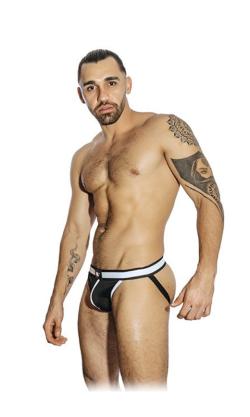 Jock Strap Classic Sport - Dale mas - Black/White - Size S