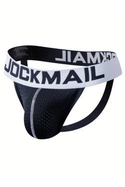 JockStrap  Ar JOCKMAIL - Black - Size L <span style=color:red;>[Out of stock]</span>