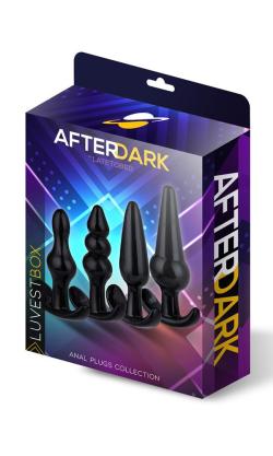 Pack 4 Anal Plugs - AfterDark collection