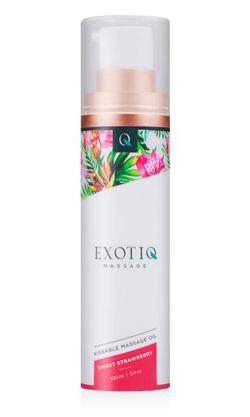 Huile Massage ''kissable'' - ExotiQ - Strawberry - 100 ml