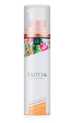 Huile Massage ''kissable'' - ExotiQ - Vanille/Caramel - 100 ml