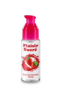 Huile Massage ''Plaisir Sucr'' - Strawberry - 50 ml