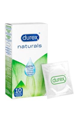 Prservatifs Durex ''Naturals'' - x10