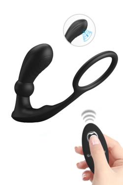 Plug anal vibrant tlcommand et cockring Warren <span style=color:brown;>[Pre-order]</span>