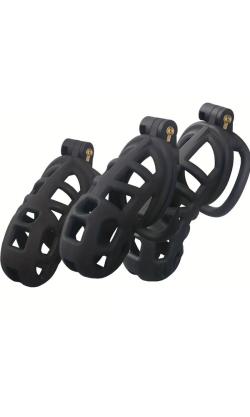Cage chastet Rsine COBRA - Black - Large