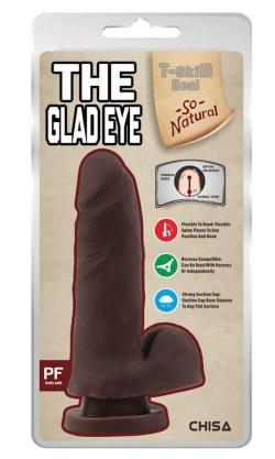 Gode T-Skin So Natural ''The Glad Eye'' - Chisa Novelties - Brown