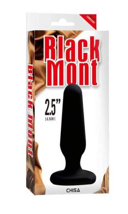 Silicone Plug - Black Mont - Noir - Taille S