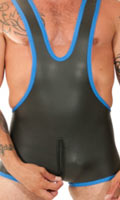 Cliquez pour voir la fiche produit- Combinaison Neoprene  Singlet Full Zip - 665 - Noir/Bleu - Taille L