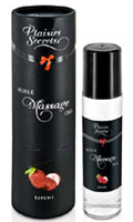 Cliquez pour voir la fiche produit- Huile de massage - Plaisirs Secrets - Litchi - 50 ml