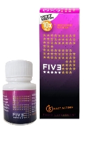 Cliquez pour voir la fiche produit- Stimulant FIVE ''5'' - Pillule rection - x10 <span style=color:brown;>[Pr-commande]</span>