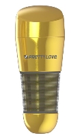 Click to see product infos- Masturbator ''Kitty'' - Anus - Pretty Love - Gold