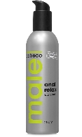 Cliquez pour voir la fiche produit- Male Lubrifiant Relax Anal - Cobeco - 250 ml