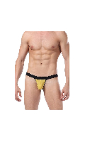 Cliquez pour voir la fiche produit- Mini String GOODFELLAS - Jaune - Taille S