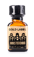 Click to see product infos- Poppers Amsterdam GOLD LABEL (Amyle) 24ml -  PwdFactory