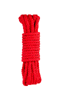 Cliquez pour voir la fiche produit- Corde Bondage Rigide - Sweet Caress - 5 m - Rouge