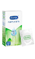 Cliquez pour voir la fiche produit- Prservatifs Durex ''Naturals'' - x10