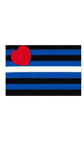 Cliquez pour voir la fiche produit- Auto-Collant Leather-Flag 7x5