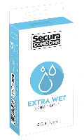 Cliquez pour voir la fiche produit- Prservatifs Secura ''EXTRA WET'' - x12