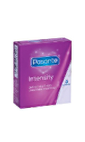 Click to see product infos- Condoms Pasante Ribed Dotted ''Intensity'' - x3