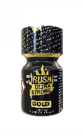 Click to see product infos- Poppers Rush ULTRA STRONG GOLD - 10 ml