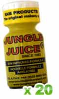 Cliquez pour voir la fiche produit- Poppers Jungle Juice anglais RAM 25 ml x 20 <span style=color:brown;>[Pr-commande]</span>