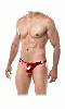 Cliquez pour voir la fiche produit- Thong Classic C4M03 - Cut4Men - Rouge - Taille L