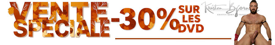 PROMOS DVD XXX GAY Kristen Bjorn et port gratuit