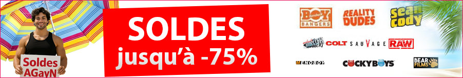 Soldes DVD gay dans la Boutique AGayN et en livraison offerte